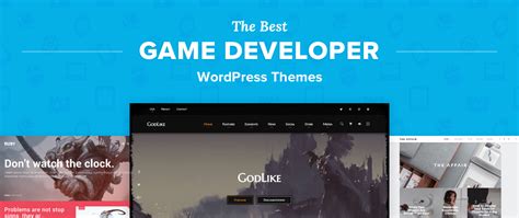 Game Developer WordPress Themes .